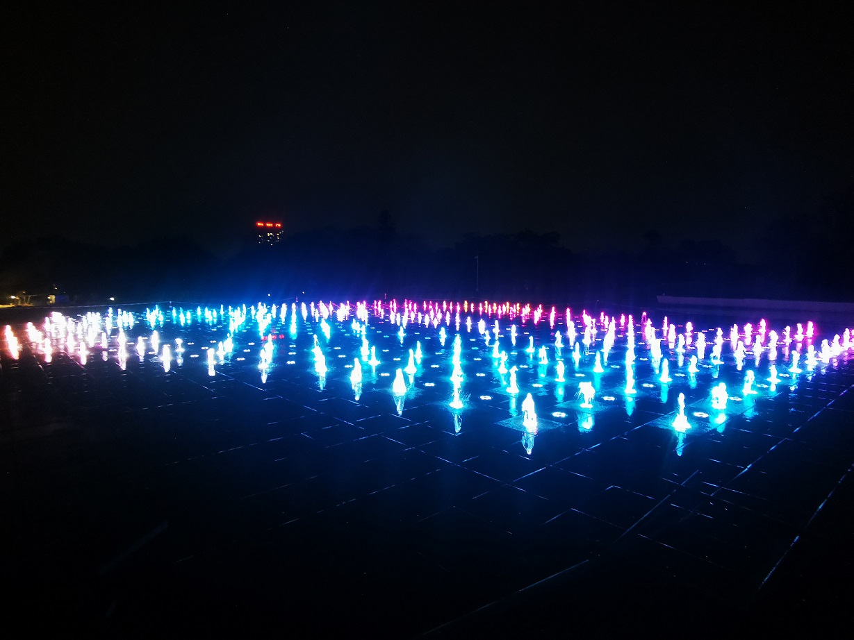 福建福州上蓋公園音樂噴泉