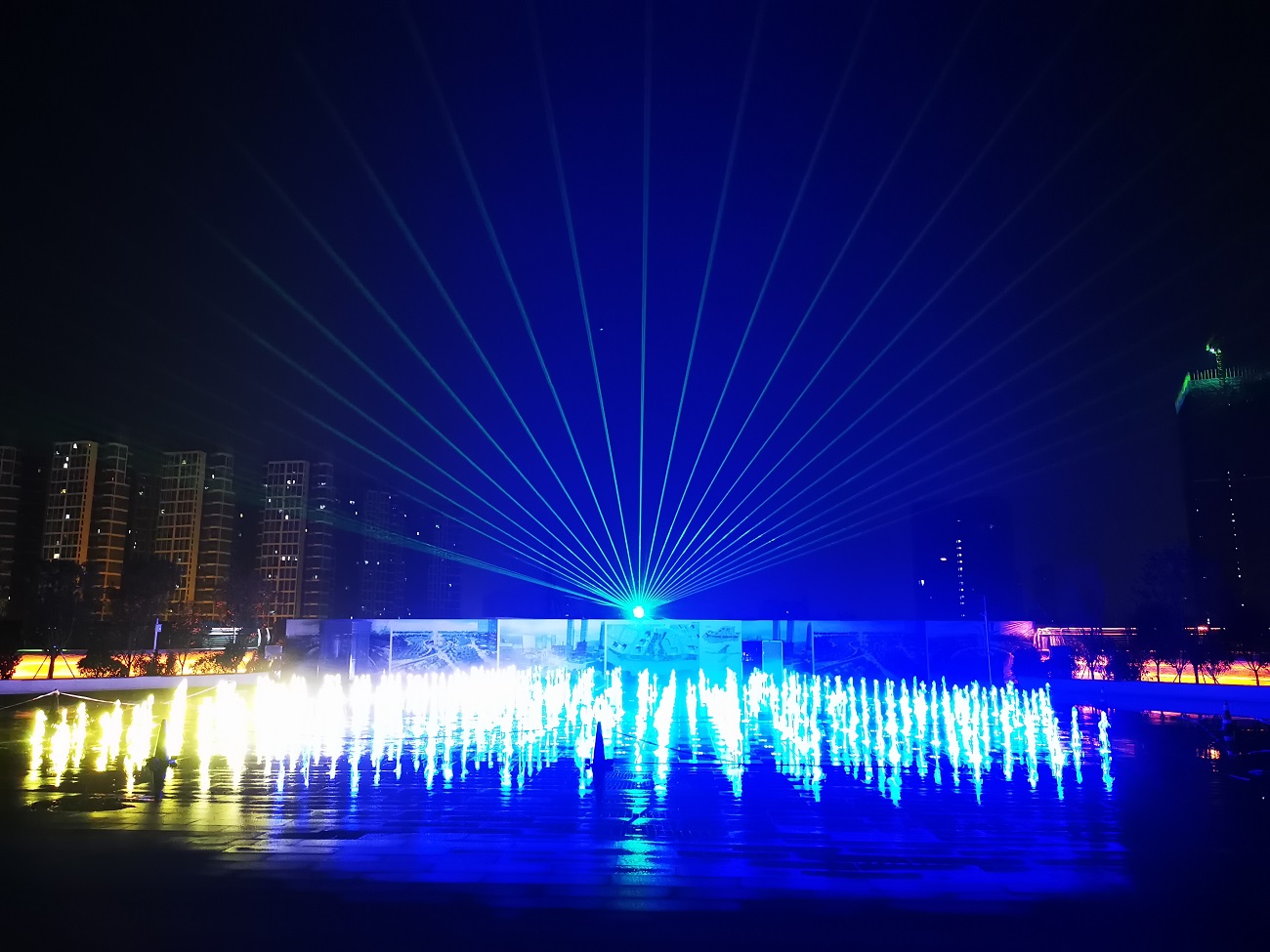 福建福州上蓋公園音樂噴泉