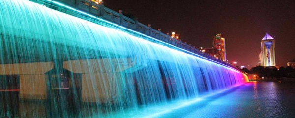 西安噴泉公司關(guān)于橋梁水幕介紹